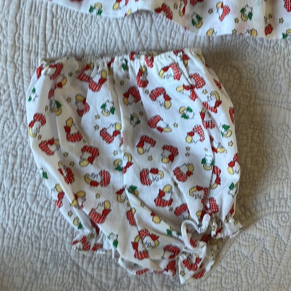 Vintage Polly Flinders Toddler Christmas Dress, 24 Months, Dress with Bloomers - Picture 5 of 7